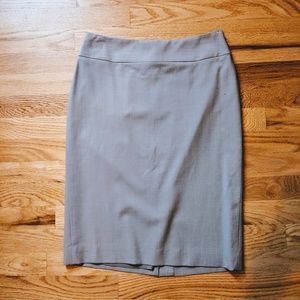 Banana Republic gray suit skirt